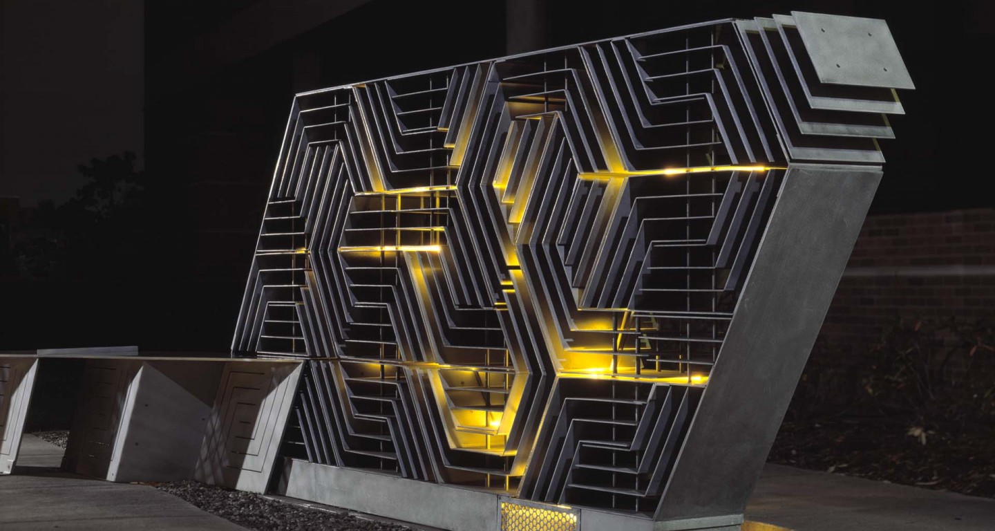 Kent State University Liquid Light Mikyoung Kim Design Landscape