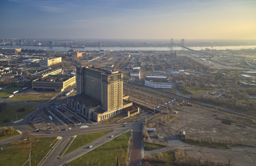 Michigan Central Station in Detroit